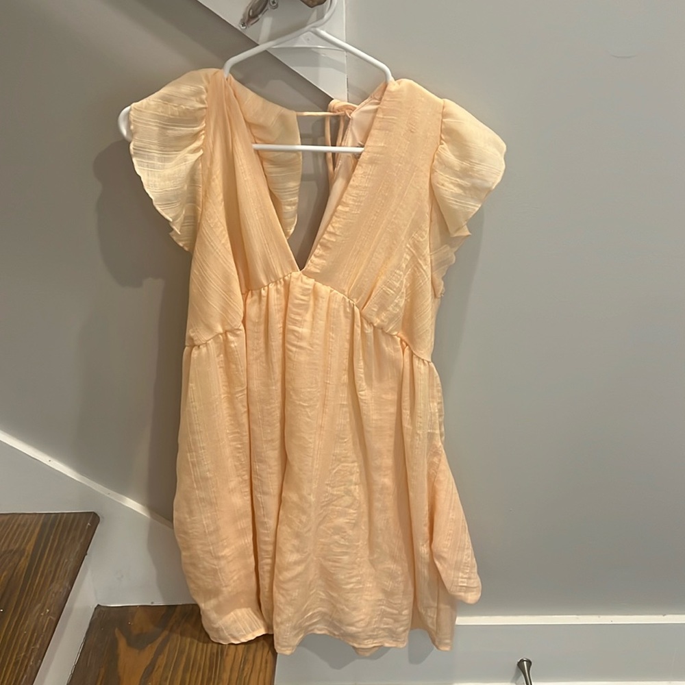 Altard State Orange Dress, Size M